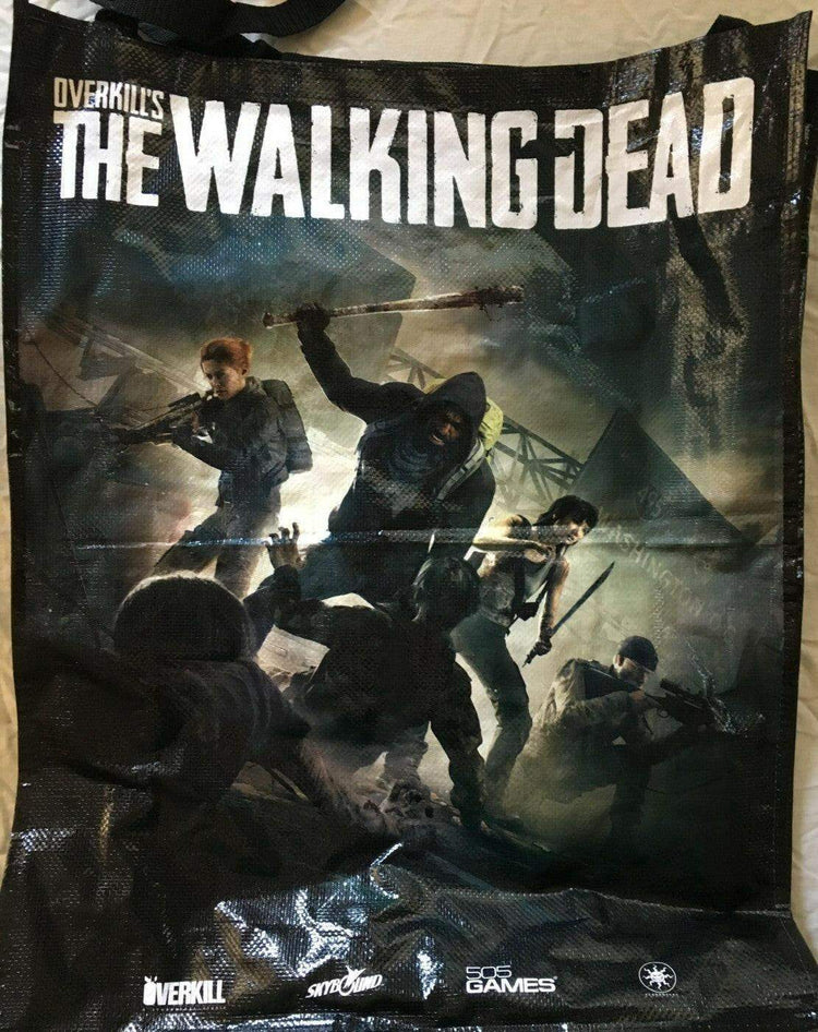 Walking Dead Overkill 2018 SDCC big tote bag backpack - AutographsForSale.com