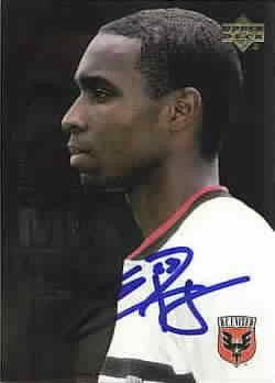 Eddie Pope autographed MLS DC United card - AutographsForSale.com