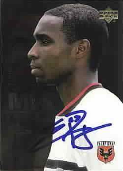 Eddie Pope autographed MLS DC United card - AutographsForSale.com