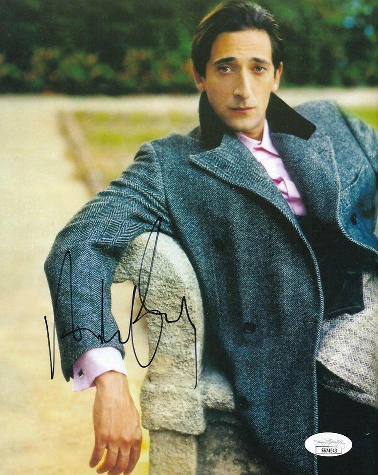 Adrien Brody autographed 8x10 Color portrait photo JSA - AutographsForSale.com