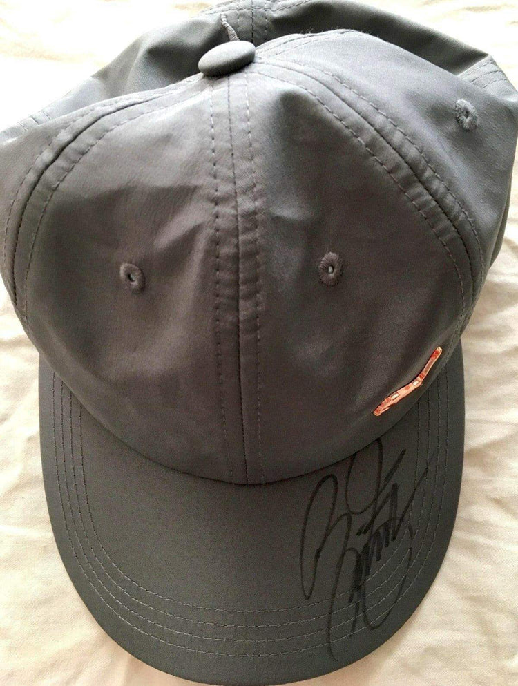 Rickie Fowler autographed Gray Puma golf cap or hat JSA - AutographsForSale.com