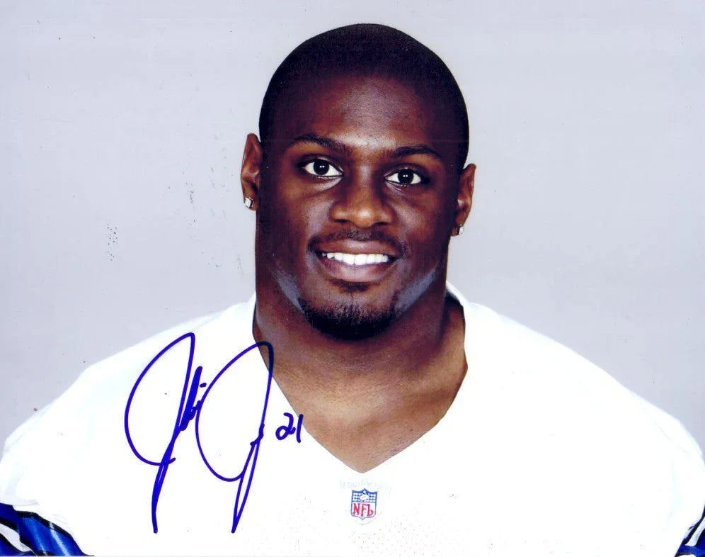 Julius Jones autographed Dallas Cowboys 8x10 photo - AutographsForSale.com