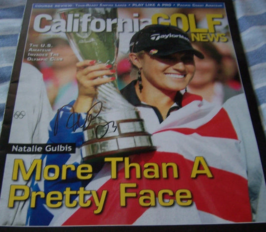 Natalie Gulbis signed 2007 California Golf News magazine - AutographsForSale.com