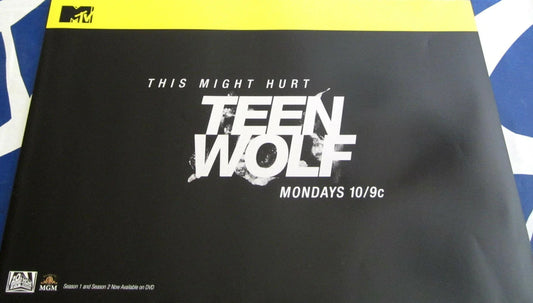 Teen Wolf 2013 Comic-Con 13x20 mini MTV promo poster - AutographsForSale.com