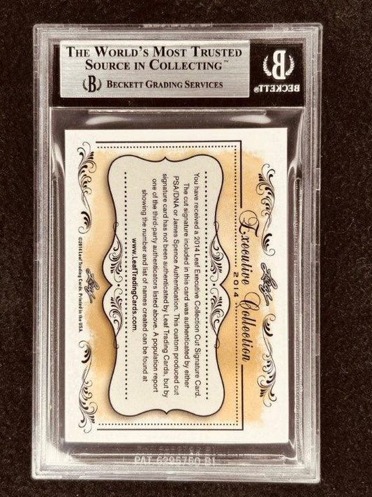 Bob Bobby Knight 2014 Leaf Masterpiece Cut Signature certified signed card 1/1 JSA Indiana - AutographsForSale.com