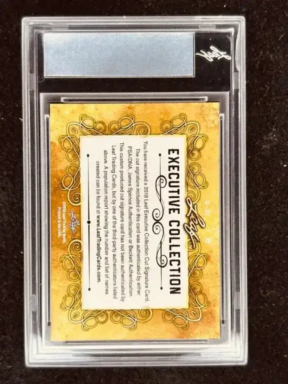 Ryan Howard 2018 Leaf Masterpiece Cut Signature certified signed card 1/1 JSA Phillies - AutographsForSale.com