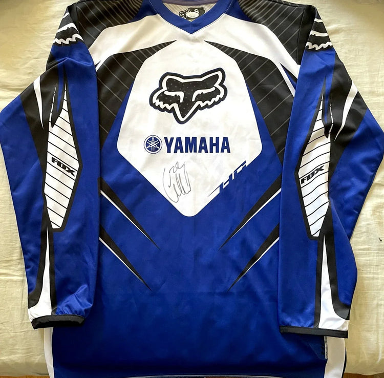 Chad Reed signed Yamaha Fox Racing motocross jersey JSA - AutographsForSale.com