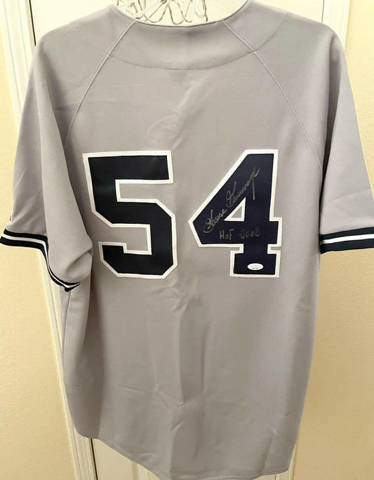 Goose Gossage autographed New York Yankees Russell jersey inscribed HOF 2008 (JSA) - AutographsForSale.com