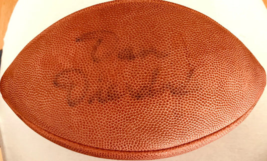 Dan Dierdorf signed NFL game football St Louis Cardinals - AutographsForSale.com