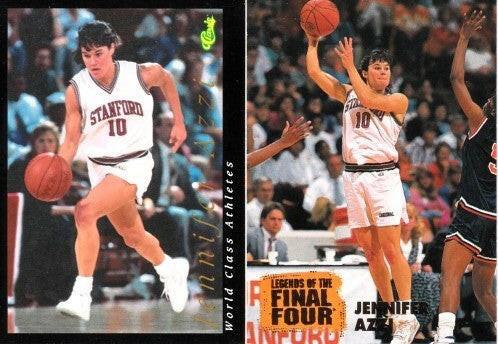 Jennifer Azzi Stanford 1990 SI for Kids RC 1992 & 1996 Classic cards - AutographsForSale.com