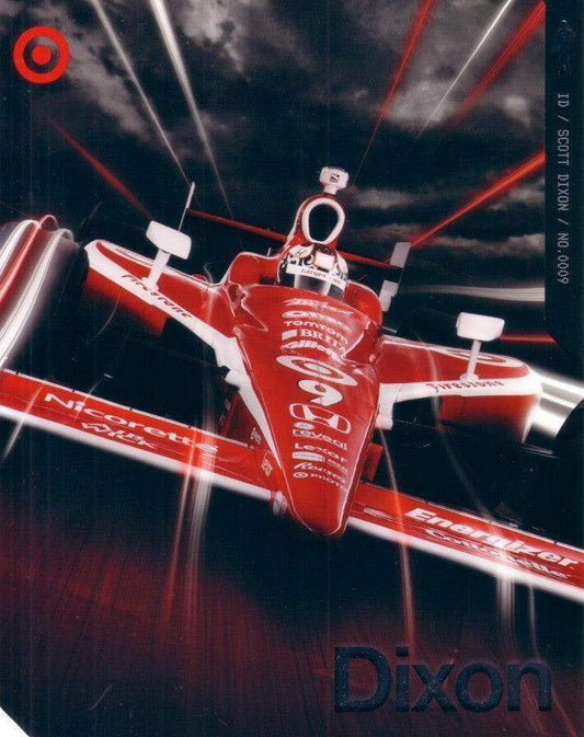 Scott Dixon 2010 Target IRL foldout photo card - AutographsForSale.com