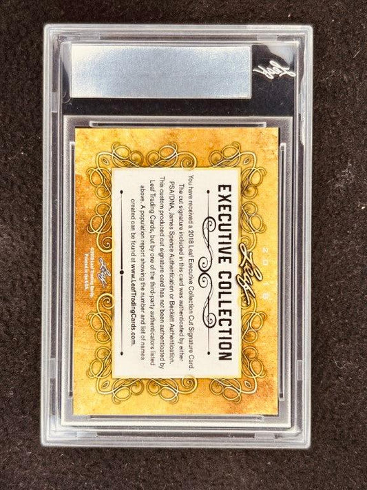 Carl Yastrzemski 2018 Leaf Masterpiece Cut Signature certified autograph card 1/1 JSA Red Sox - AutographsForSale.com
