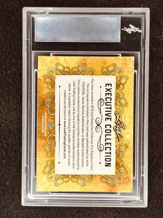 Phil Simms 2018 Leaf Masterpiece Cut Signature certified signed card 1/1 JSA NY Giants - AutographsForSale.com