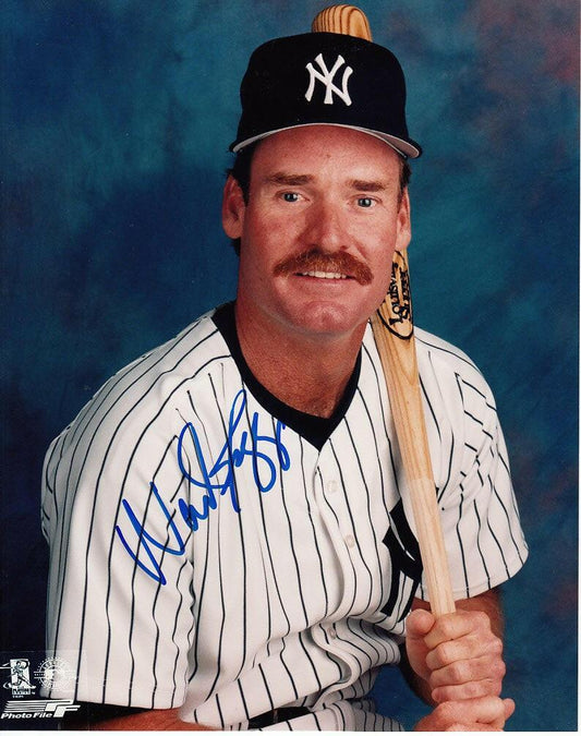 Wade Boggs autographed New York Yankees 8x10 portrait photo - AutographsForSale.com