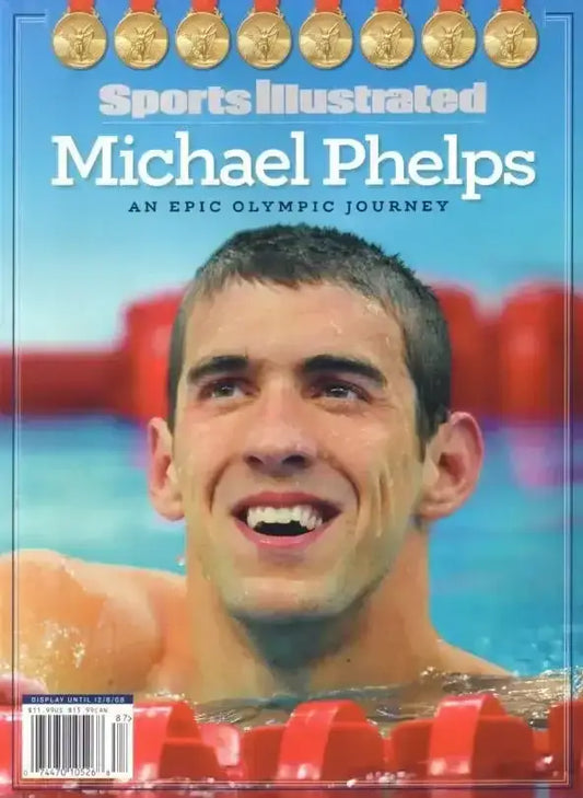 Michael Phelps An Epic Olympic Journey 2008 Sports Illustrated Special Issue - AutographsForSale.com