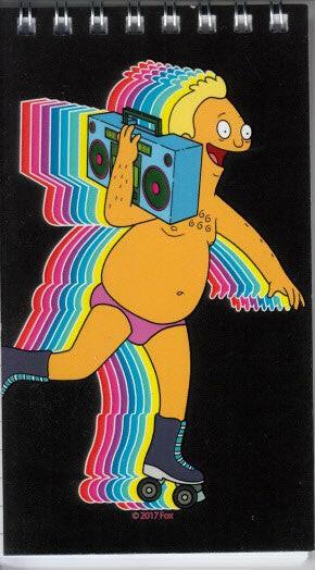 Bobs Burgers Speedo Guy 2017 Comic-Con mini 3x5 notepad - AutographsForSale.com