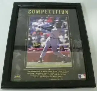 Ken Griffey Jr Upper Deck UDA Motivational Mariners 8x10 photo framed - AutographsForSale.com