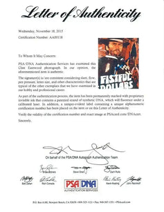 Clint Eastwood autographed A Fistful of Dollars movie poster 12x18 print PSA/DNA - AutographsForSale.com