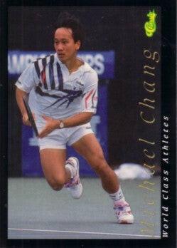 Michael Chang 1992 Classic World Class Athletes tennis card - AutographsForSale.com