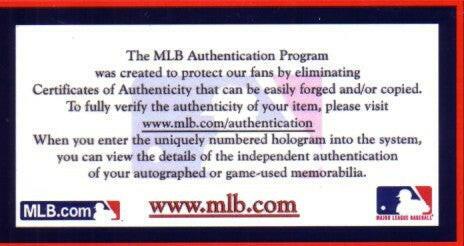 Conor Jackson Diamondbacks signed Rawlings Big Stick Game Bat MLB Hologram - AutographsForSale.com