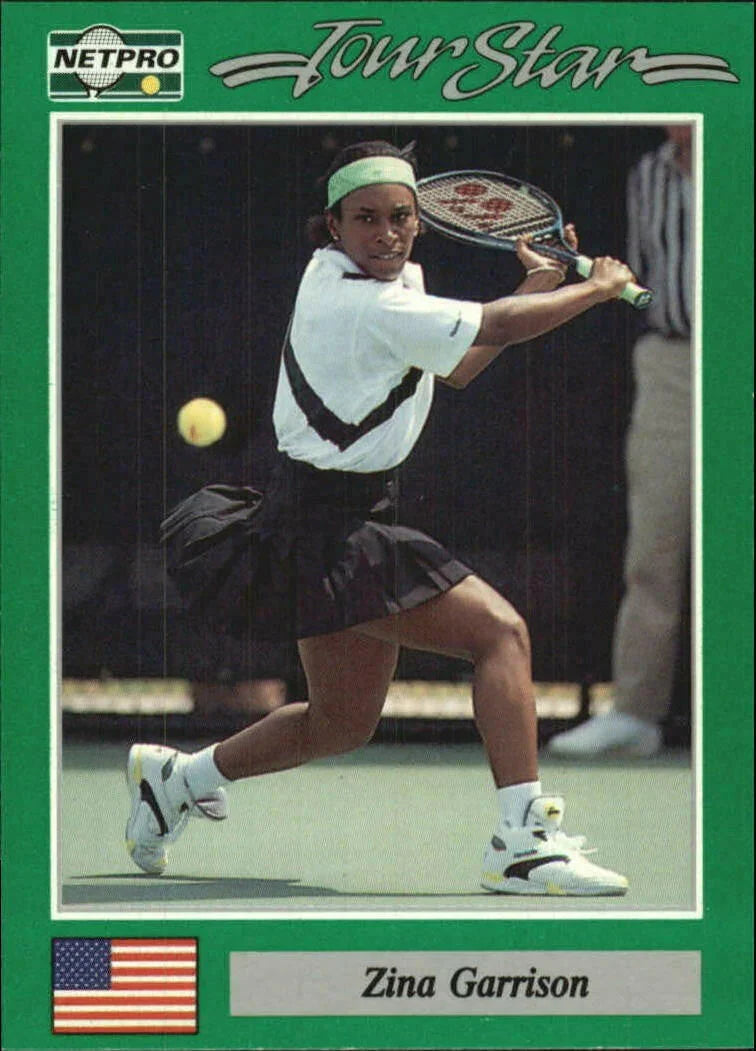 Zina Garrison 1991 Netpro tennis card - AutographsForSale.com