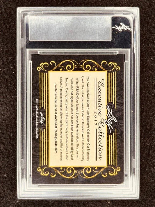 Max Baer 2017 Leaf Masterpiece Cut Signature certified autograph boxing card 1/1 JSA - AutographsForSale.com