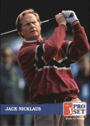 Jack Nicklaus 1992 Pro Set golf card - AutographsForSale.com