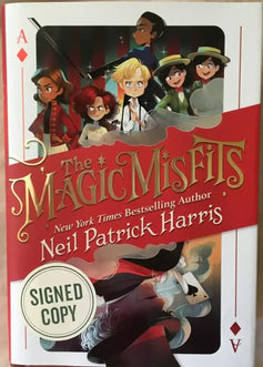 Neil Patrick Harris autographed Magic Misfits hardcover book - AutographsForSale.com