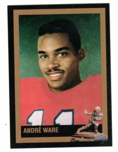 Andre Ware Houston Cougars 1989 Heisman Trophy Winner card - AutographsForSale.com