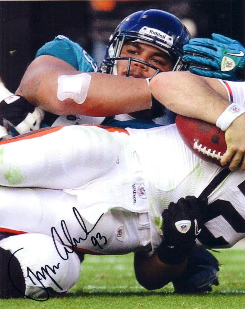 Tyson Alualu autographed Jacksonville Jaguars 8x10 photo - AutographsForSale.com