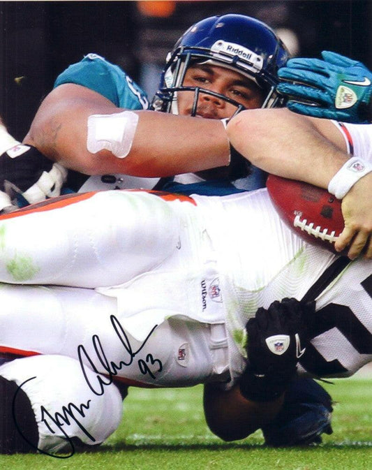 Tyson Alualu autographed Jacksonville Jaguars 8x10 photo - AutographsForSale.com