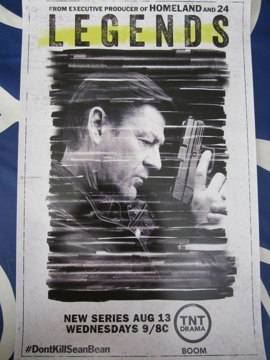 Legends 2014 Comic-Con mini promo poster (Sean Bean) - AutographsForSale.com