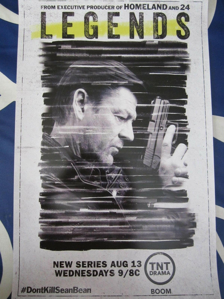 Legends 2014 Comic-Con mini promo poster (Sean Bean) - AutographsForSale.com