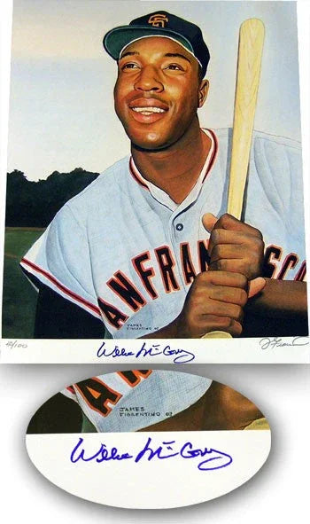 Willie McCovey signed SF Giants 16x20 litho (Real Deal) - AutographsForSale.com