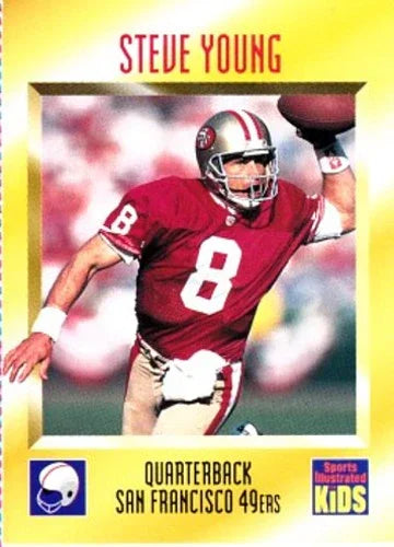 Steve Young SF 49ers 1995 SI for Kids card - AutographsForSale.com