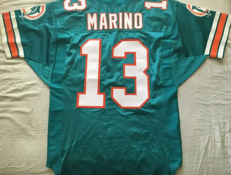 Dan Marino Miami Dolphins 1996 Wilson game model jersey NEW - AutographsForSale.com