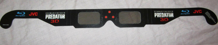 Predator 3D movie 2013 Comic-Con promo cardboard glasses - AutographsForSale.com