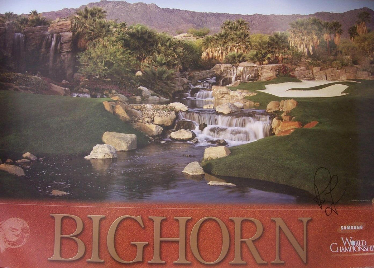 Rosie Jones signed Bighorn LPGA Samsung World Championship poster - AutographsForSale.com