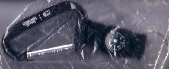 Unnatural History 2010 SDCC promo compass caribiner keychain - AutographsForSale.com