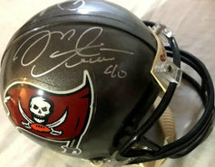 Mike Alstott Dexter Jackson Warren Sapp signed Buccaneers mini helmet STEINER - AutographsForSale.com