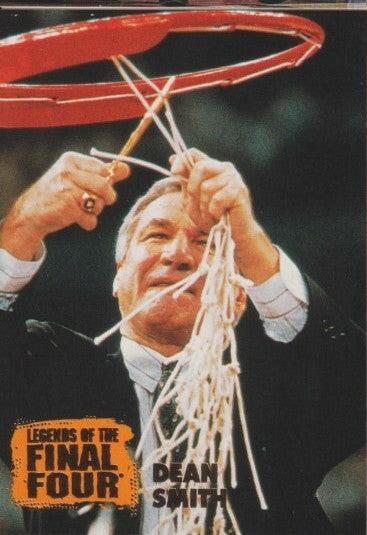 Dean Smith UNC Tar Heels 1996 Classic Legends of the Final Four card - AutographsForSale.com