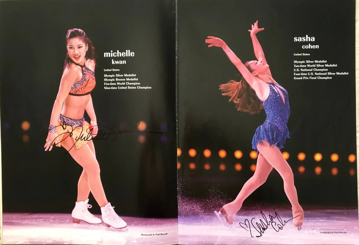 2006 Champions On Ice cast signed skating program Michelle Kwan Sasha Cohen - AutographsForSale.com