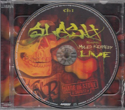 SLASH Made in Stoke 24/7/11 double CD album NEW (no booklet) - AutographsForSale.com