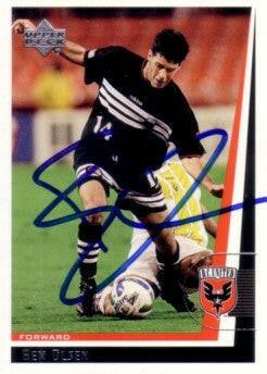 Ben Olsen signed 1999 Upper Deck MLS DC United Soccer card - AutographsForSale.com