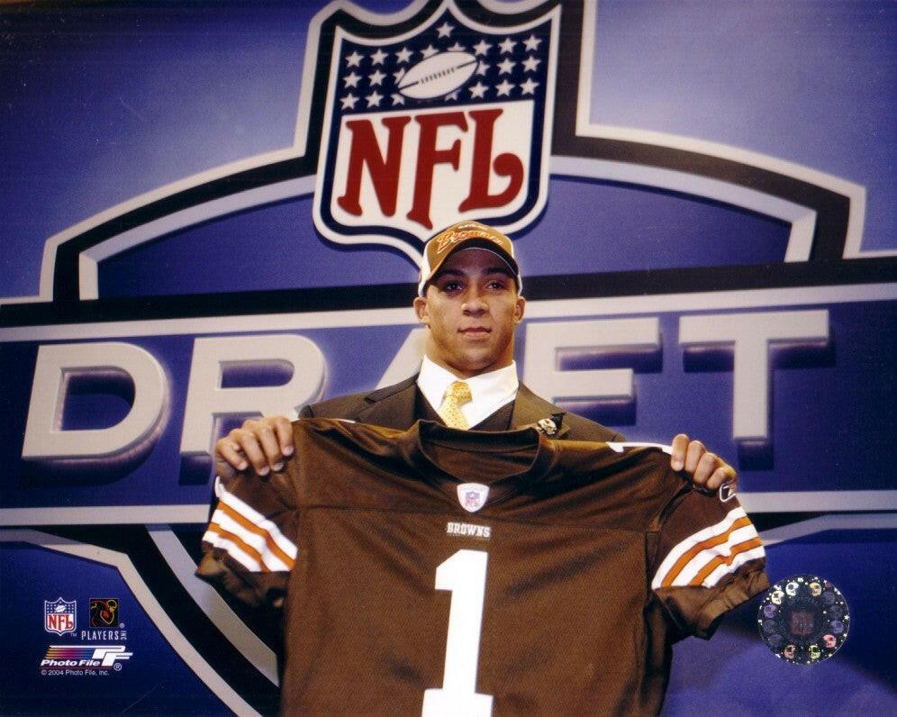 Kellen Winslow Jr Cleveland Browns 8x10 2004 NFL Draft photo - AutographsForSale.com