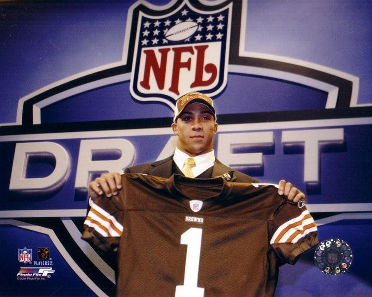 Kellen Winslow Jr Cleveland Browns 8x10 2004 NFL Draft photo - AutographsForSale.com