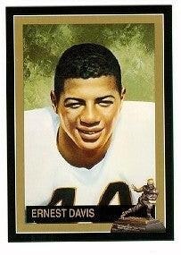 Ernie Davis Syracuse Orange 1961 Heisman Trophy winner card - AutographsForSale.com