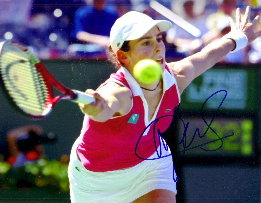 Nathalie Dechy autographed 8x10 tennis photo - AutographsForSale.com