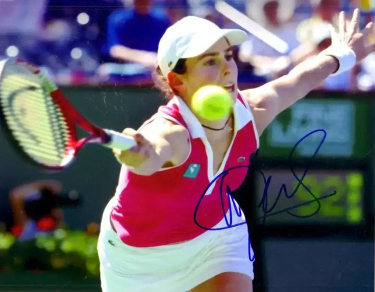 Nathalie Dechy autographed 8x10 tennis photo - AutographsForSale.com