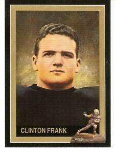 Clinton Frank Yale Bulldogs 1937 Heisman Trophy winner card - AutographsForSale.com